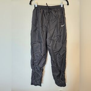 Women's Vintage Nike Black Lined Track Pants